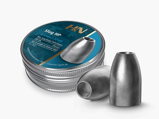 Hohlspitz Diabolos H&N Slug HP Kaliber 5,51 mm 1,75 g 27 gr glatt 200 StĂĽck