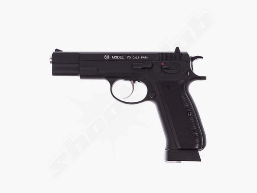 ASG CZ 75 Vollmetall CO2 Pistole - BlowBack / 4,5 mm BB