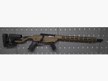 RUGER PRECISION RIMFIRE .22 LR 18"/46CM 1/2"-28 BURNT BRONZE CERAKOTE