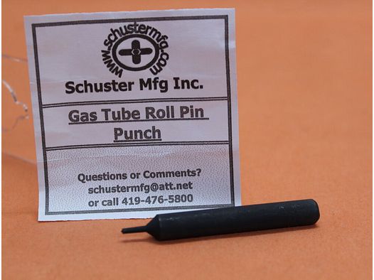 Schuster Mfg Inc AR-15: Punzone per tubo del gas Schuster/ Splinttreiber