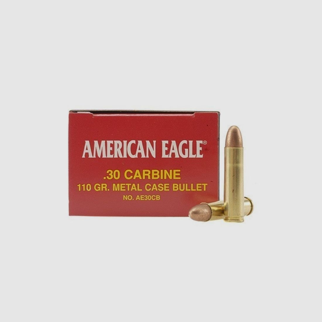 Federal American Eagle .30 Carbine 110GR FMJ 50 cartucce