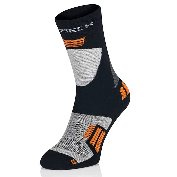 Brubeck Ski Force junior socks grey/orange