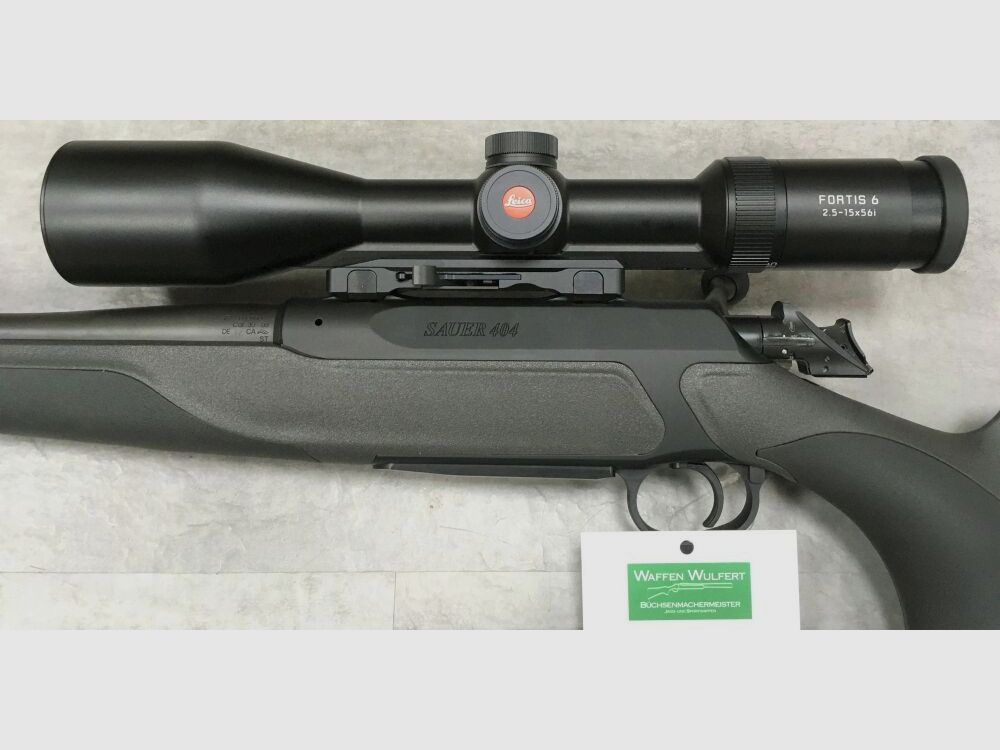 J.P. Sauer & Sohn	 404 classic XT mit LEICA FORTIS 6 2,5-15x56i und SD ASE ULTRA Radien