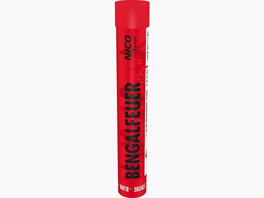 Bengalfeuer roter lichtstarker Blinker