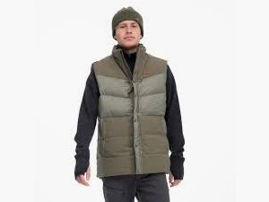 Bergans Nordmarka Outdoor Down Vest M Green mud