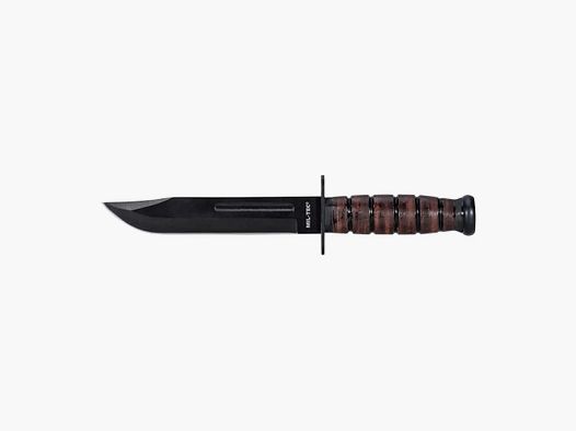 Mil-Tec Combat Knife USMC with Leather Sheath