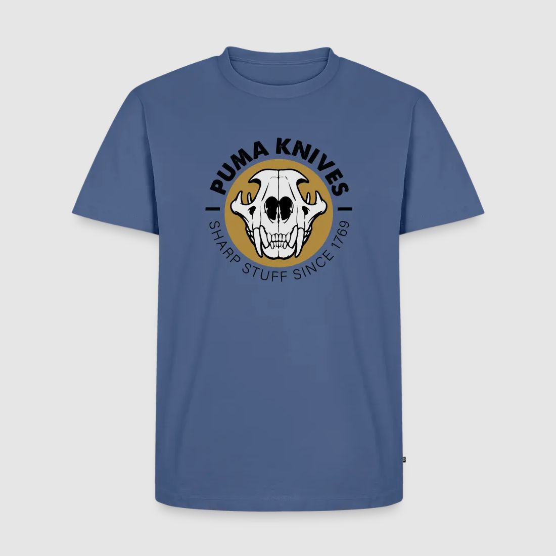 PUMA Men’s Premium T-Shirt "Skull Frontal Sharp Stuff"