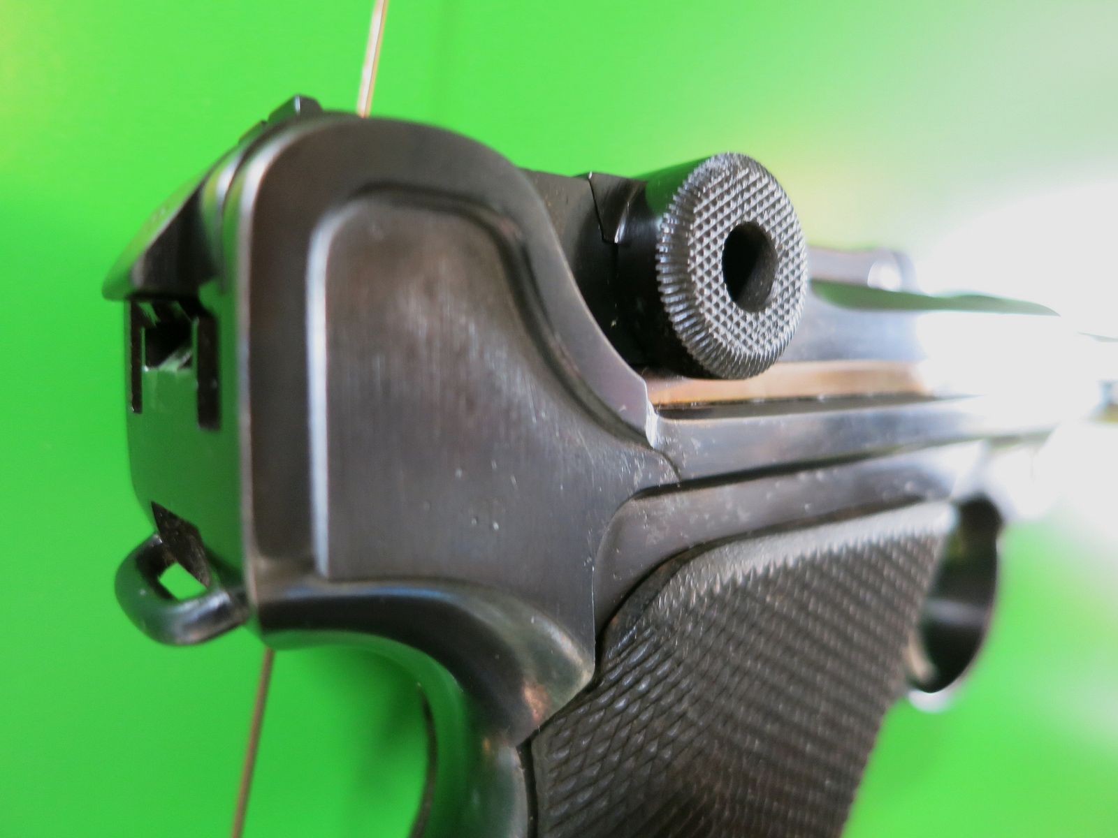 Mauser Oberndorf S/42 1936, Pistole 08 P08, 9 mm Luger, nummerngleich + perfekt!     #11, Bild 8 von 13