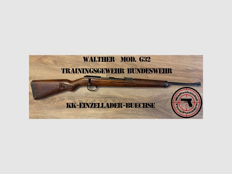 KK-Einzellader-Büchse  Walther  Mod. G32 Trainingsgewehr Bundeswehr