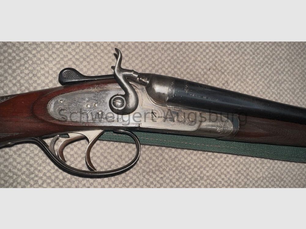 Escopeta de doble cañón belga Pieper Mod. Diana 28/65;28/65