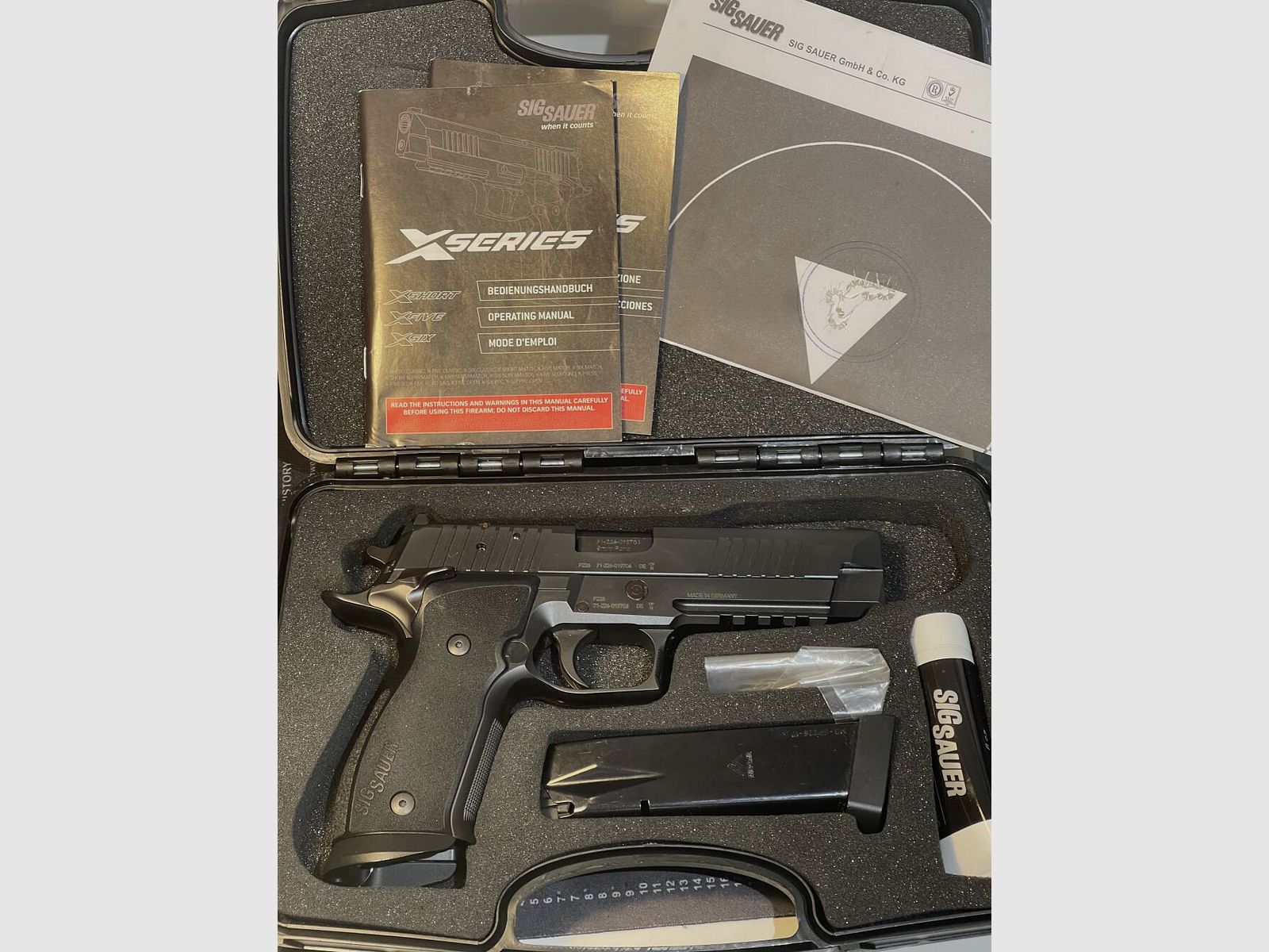SIG Sauer P226 X-Five Special Ops (zugelassen im BDS als Dienstpistole!)