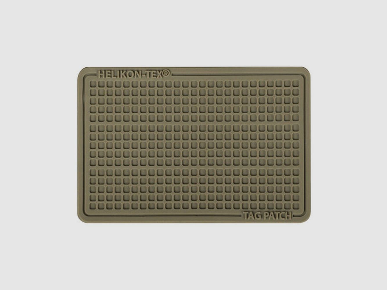 Helikon-Tex Tag Patch 60x40mm (set - 3pcs.) - PVC - Coyote