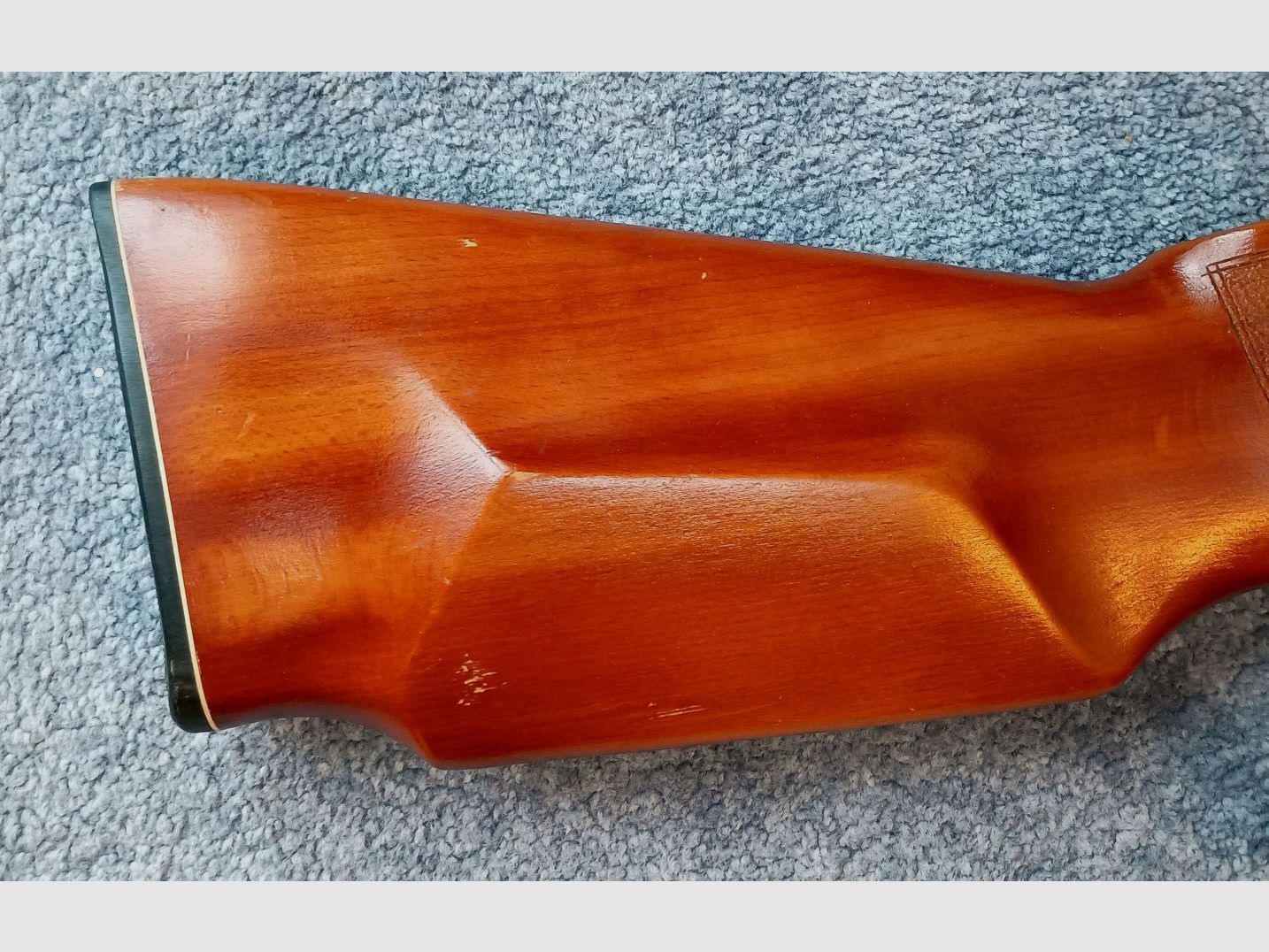 Air rifle "Klicker" from GDR production late 70s / early 80s, "Model 303 -Super", cal. 4.5 mm Diabolo, used