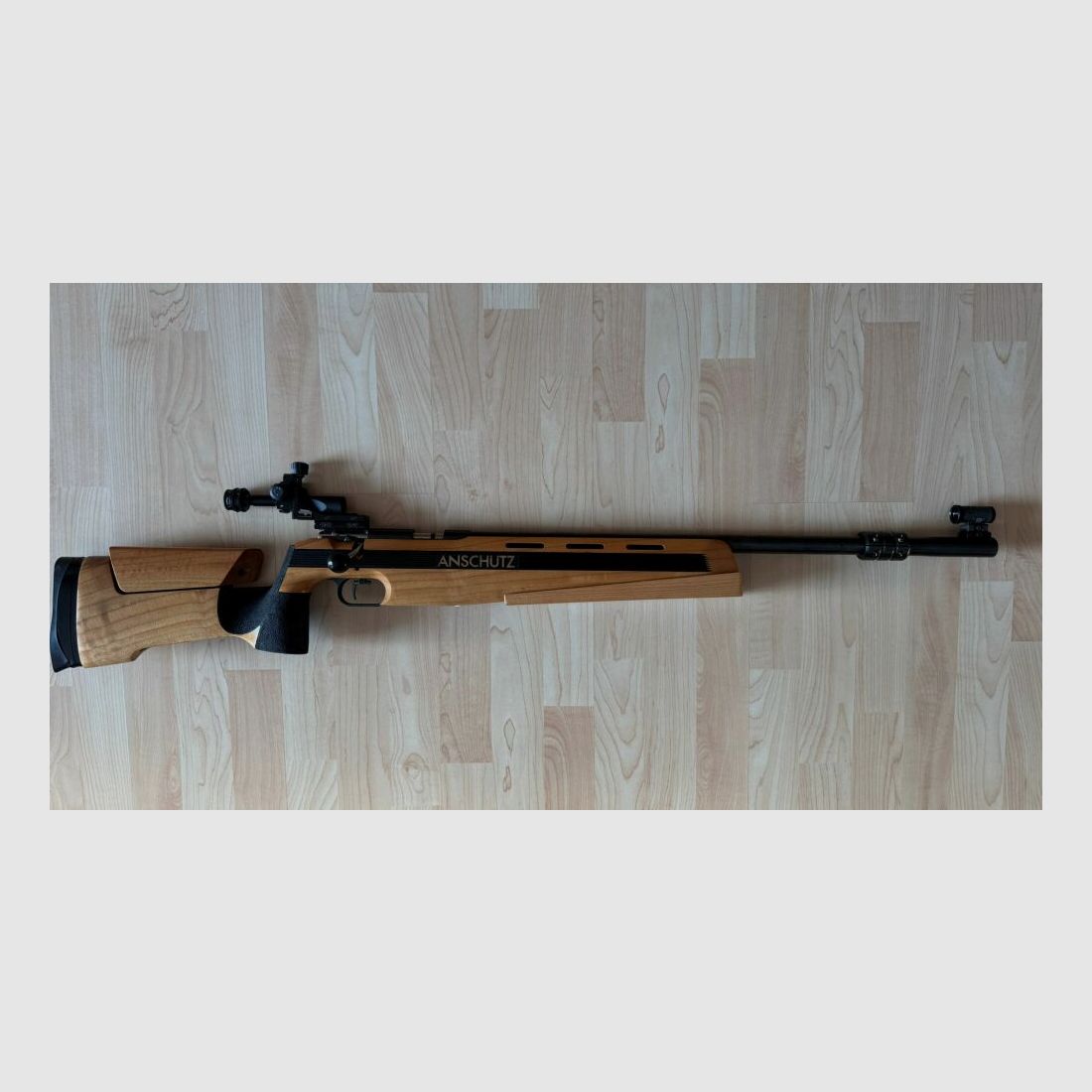 Einzellader-Büchse Match Anschütz 1903 mit Diopter .22lr .22lfb