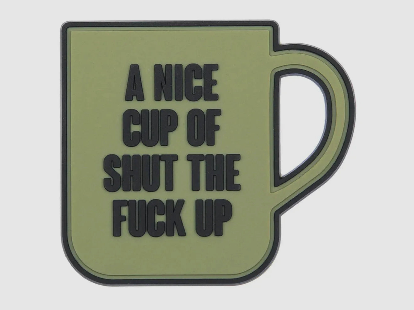 101 INC 3D Patch PVC A Nice Cup