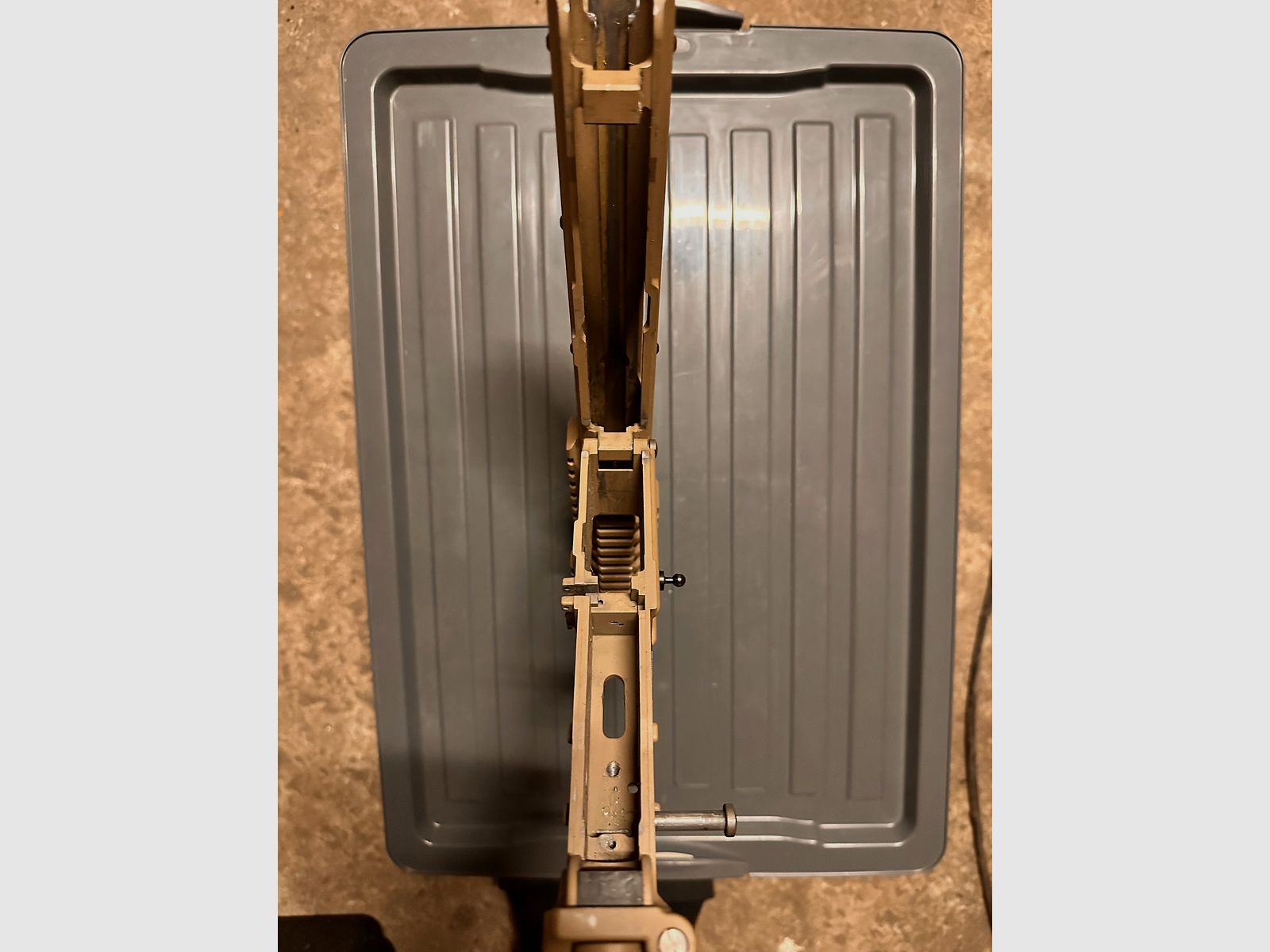 Softair GBB Gehäuse Metall beige 
