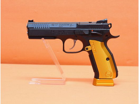 CZUB Ha.Pistol 9mm Luger CZUB CZ SHADOW2 Orange OR Optics Ready 119mm barrel/ for Red Dot Sight CZ75