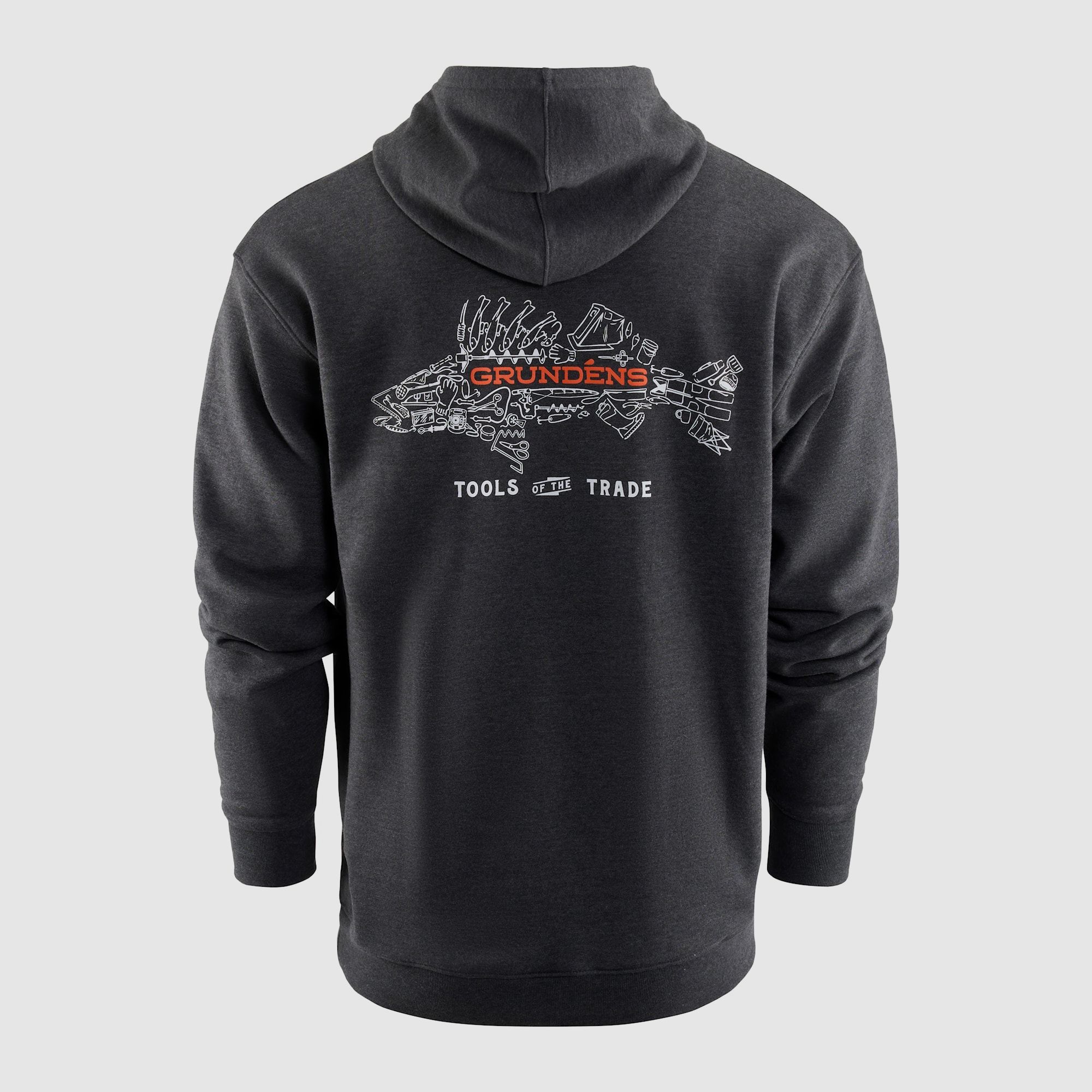 Grundéns Tools of the Trade (Ice) Hoodie Nero Heather L