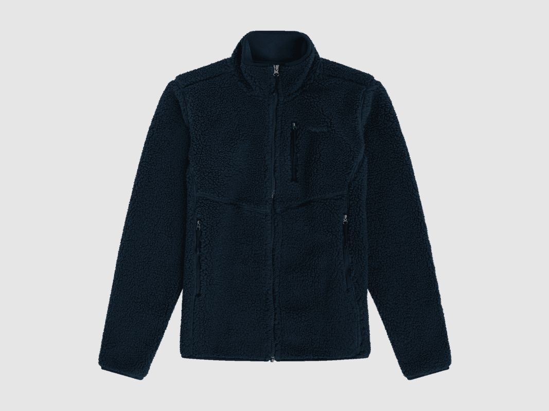 Bergans Lunnan Pile Fleece Jacket Women Navy Blue M