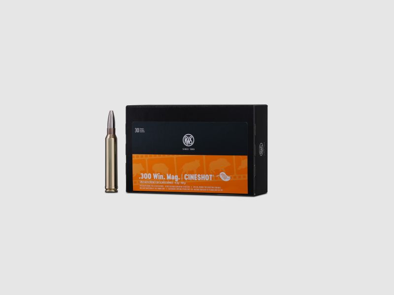 RWS .300 Win Mag Cineshot 147grs 9,5g - 50 schoten