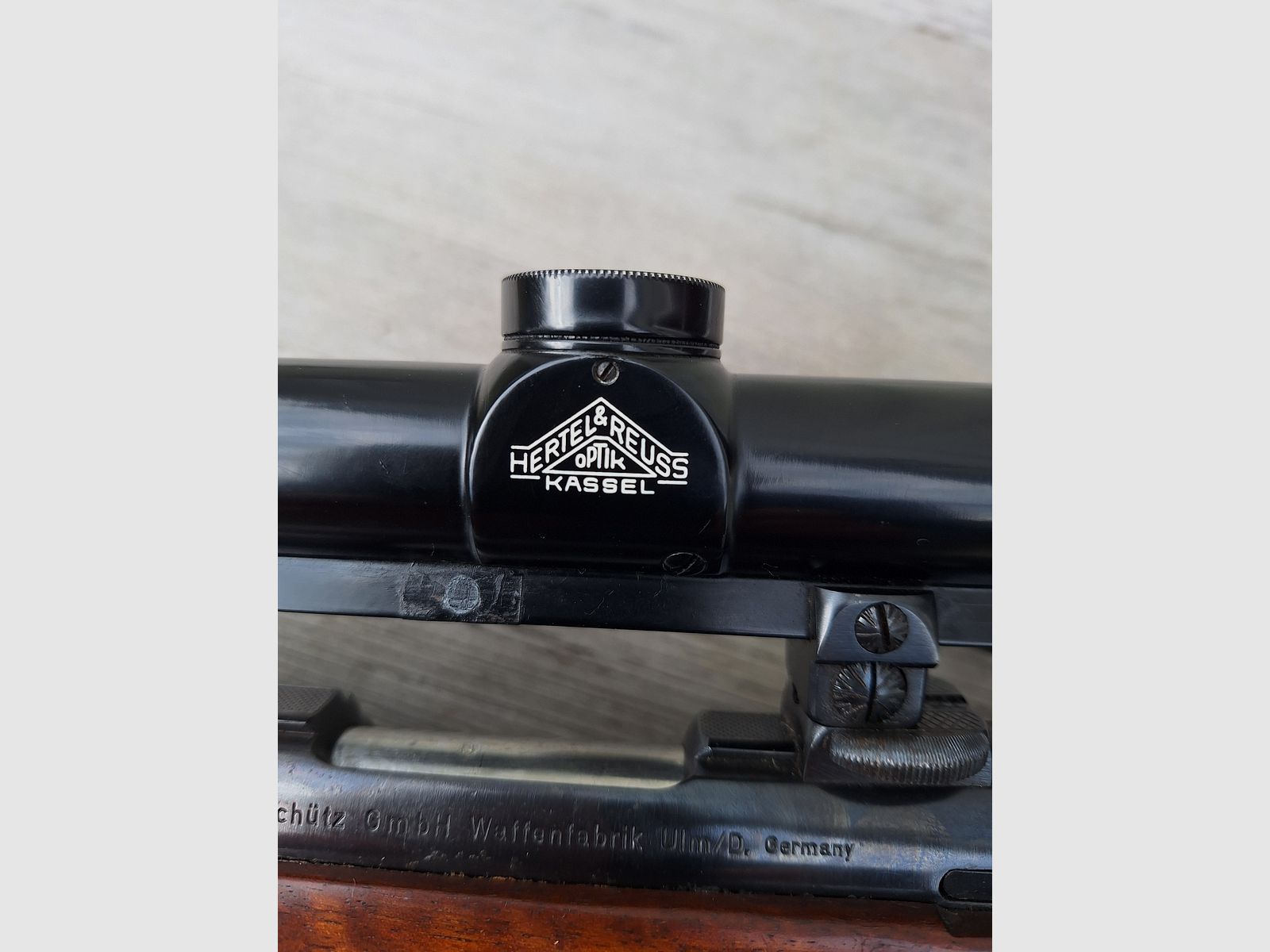.22HORNET ANSCHÜTZ STUTZEN incl. Munition
