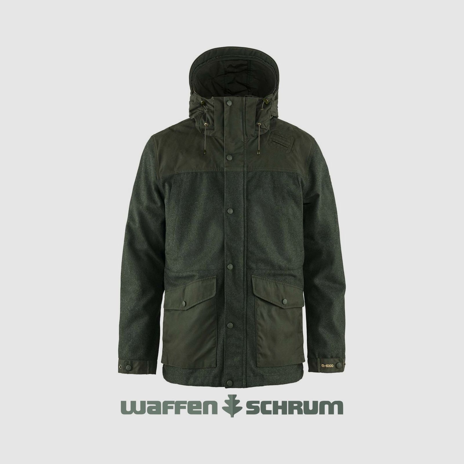 Fjällräven jacket Värmland Wool Deep Forest