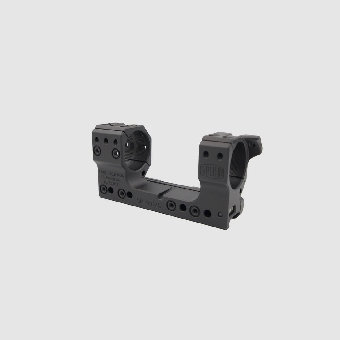SPUHR SP4602C 34mm Durchmesser 20,6 MOA/6 MIL Premium Blockmontage Montage Zielfernrohr
