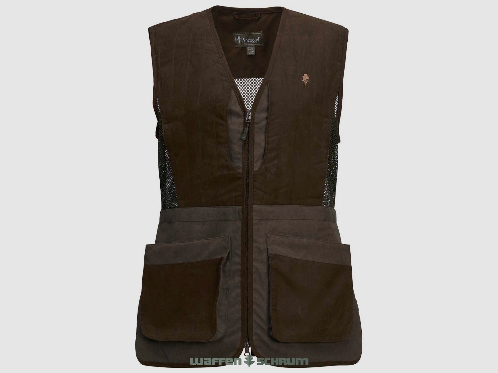 Pinewood Schießweste Suede Brown