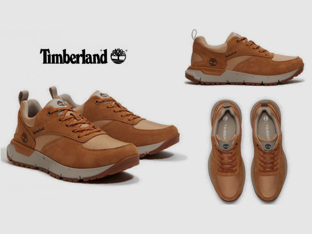TIMBERLAND Voyager Park Lage Schoen in Mosterdkleur