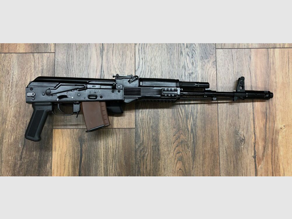 Izhmash Saiga MK 105 - półautomatyczna karabina 5,45x39 cywilna AK74M - długość lufy 415 mm - składany kolba - wersja cywilna - system AK74 AK47