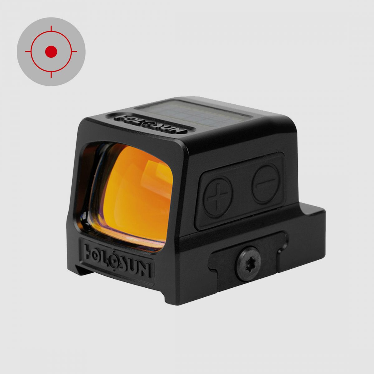 Reflex Visor He509T-RD-Black 2 MOA