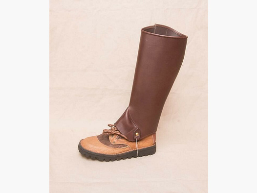 Hunting gaiters genuine leather