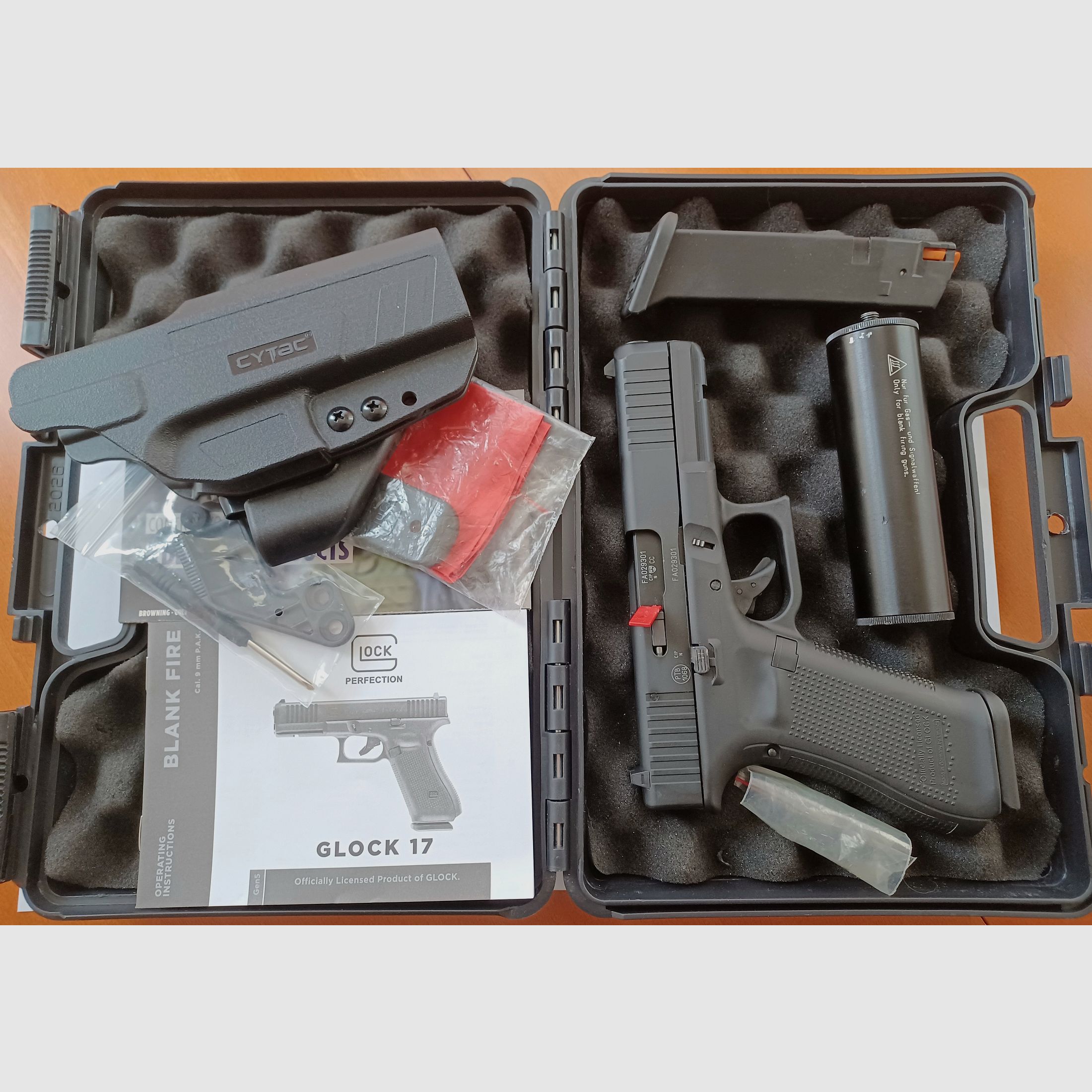 Umarex Glock 17 Gen 5 cal. 9mm P.A.K.