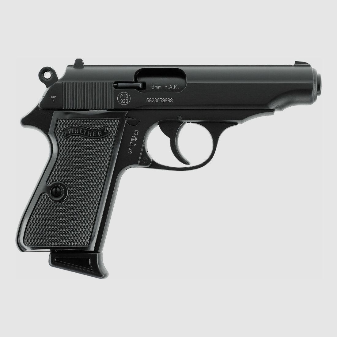 Umarex Walther PP BLK 9mm P.A.K., Bild 2 von 2