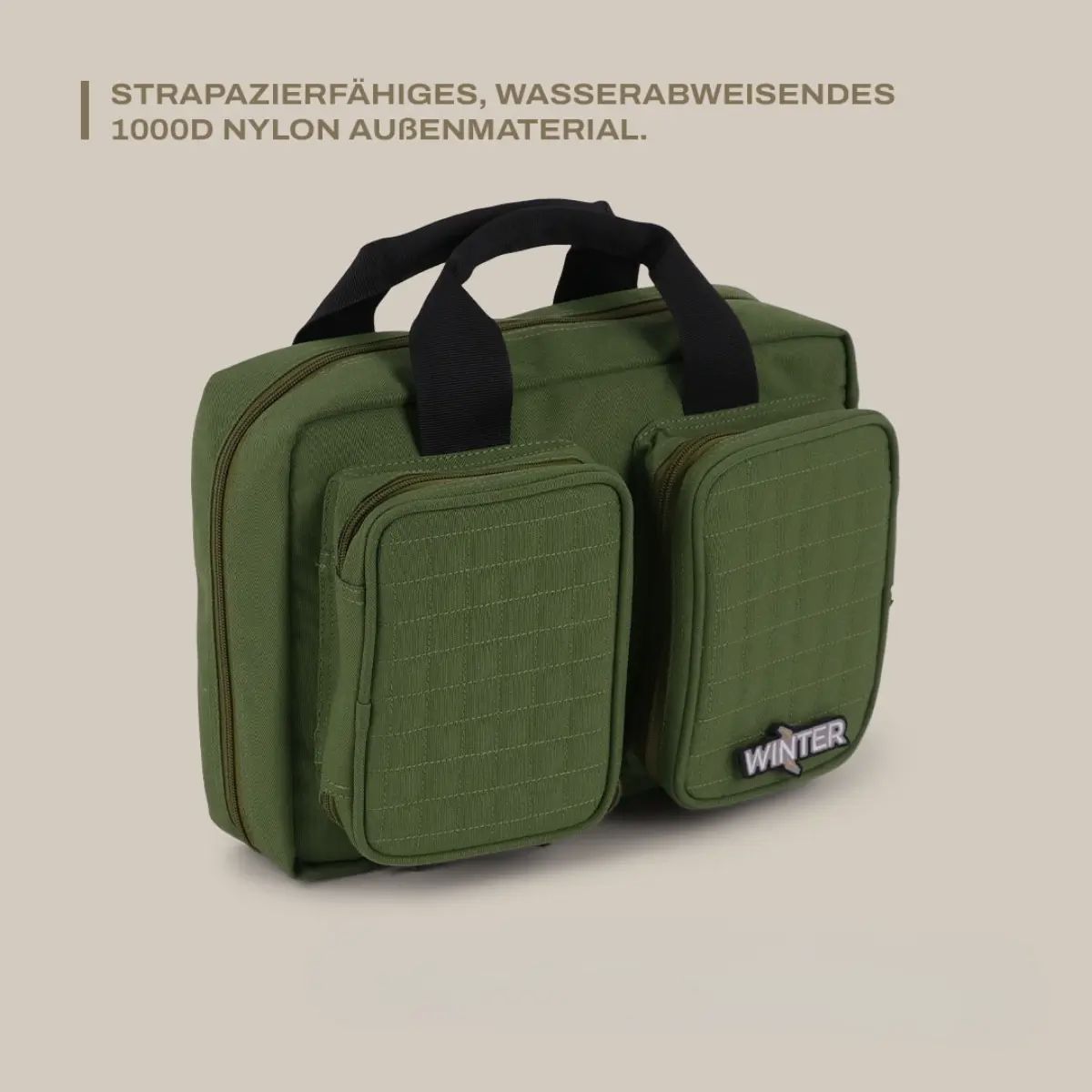 Winter Pistol Bag Forest