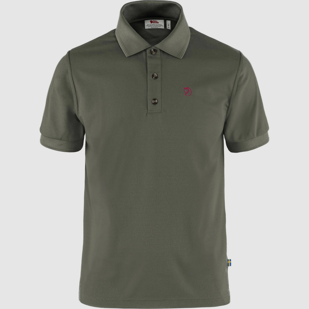 FJÄLLRÄVEN Crowley Pique Shirt M Mountain Grey