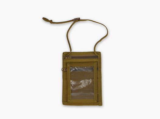 N.E.R.G. OPENLAND TACTICAL – Dokumententasche für den Hals Coyote Tan