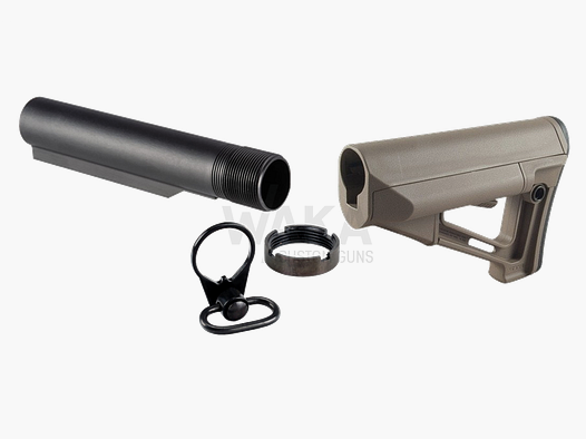 Kit Magpul STR su adattatore M4, marrone FDE