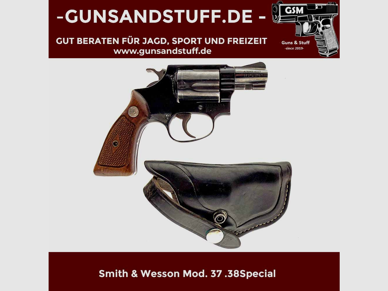 SMITH & WESSON Mod. 37 .38Special