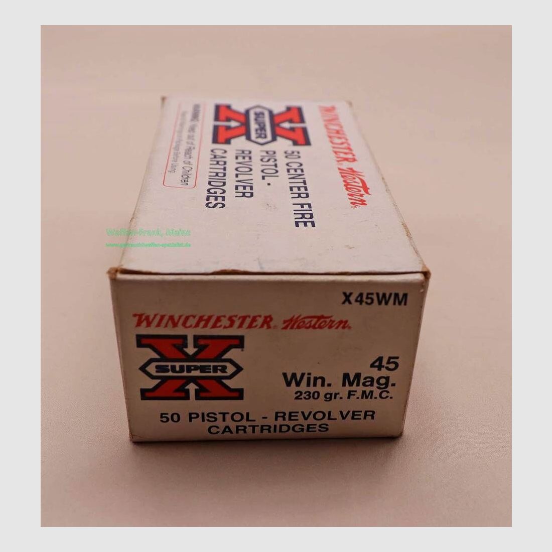 Winchester - USA pistol cartridges