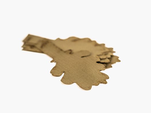GERMAN TACTICAL SYSTEMS Camo Leaf Lasercut 12pcs – Stone Grey Olive