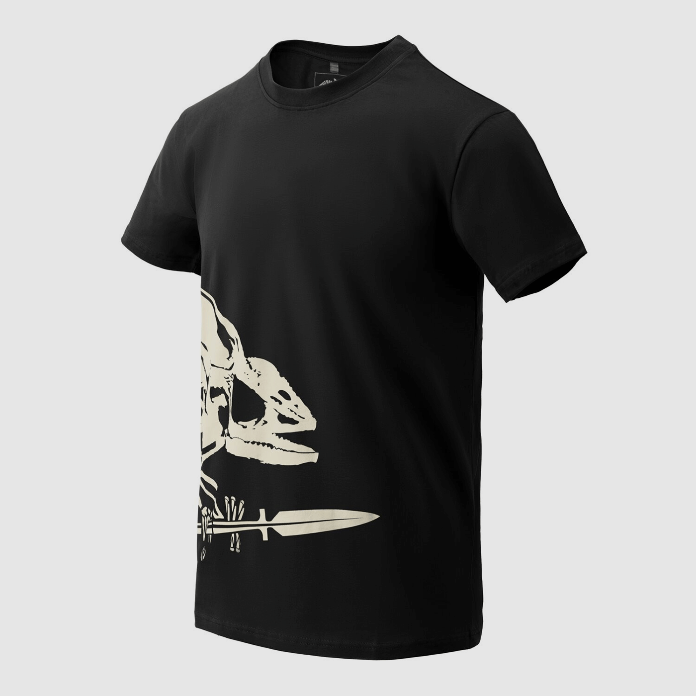 T-SHIRT – HELIKON-TEX – VOLLE KÖRPER-SKELETT | Baumwolle | Schwarz, Bild 3 von 3
