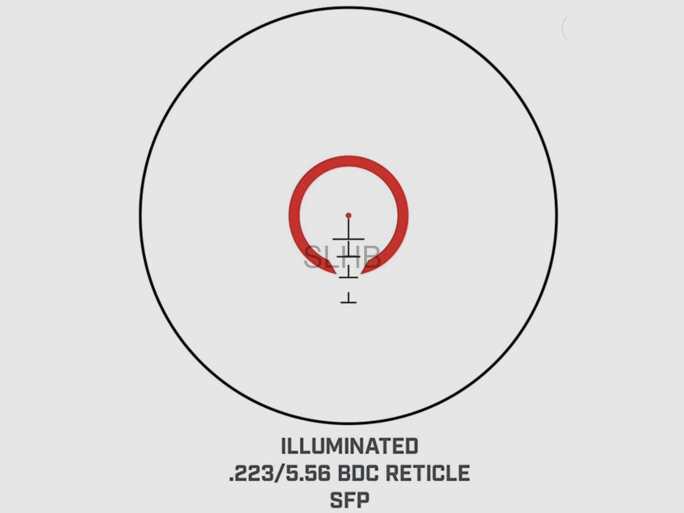 Bushnell	 BUSHNELL AR71624I 1-6X24MM AR OPTICS ILLUMINATED .223 BDC BT