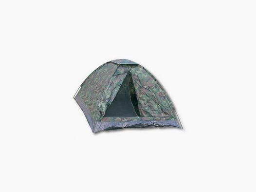 Tente igloo camouflée