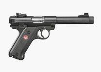 RUGER KK-Pistol Mod. Mark IV Target -5.5' .22lr -Muzzle Thread
