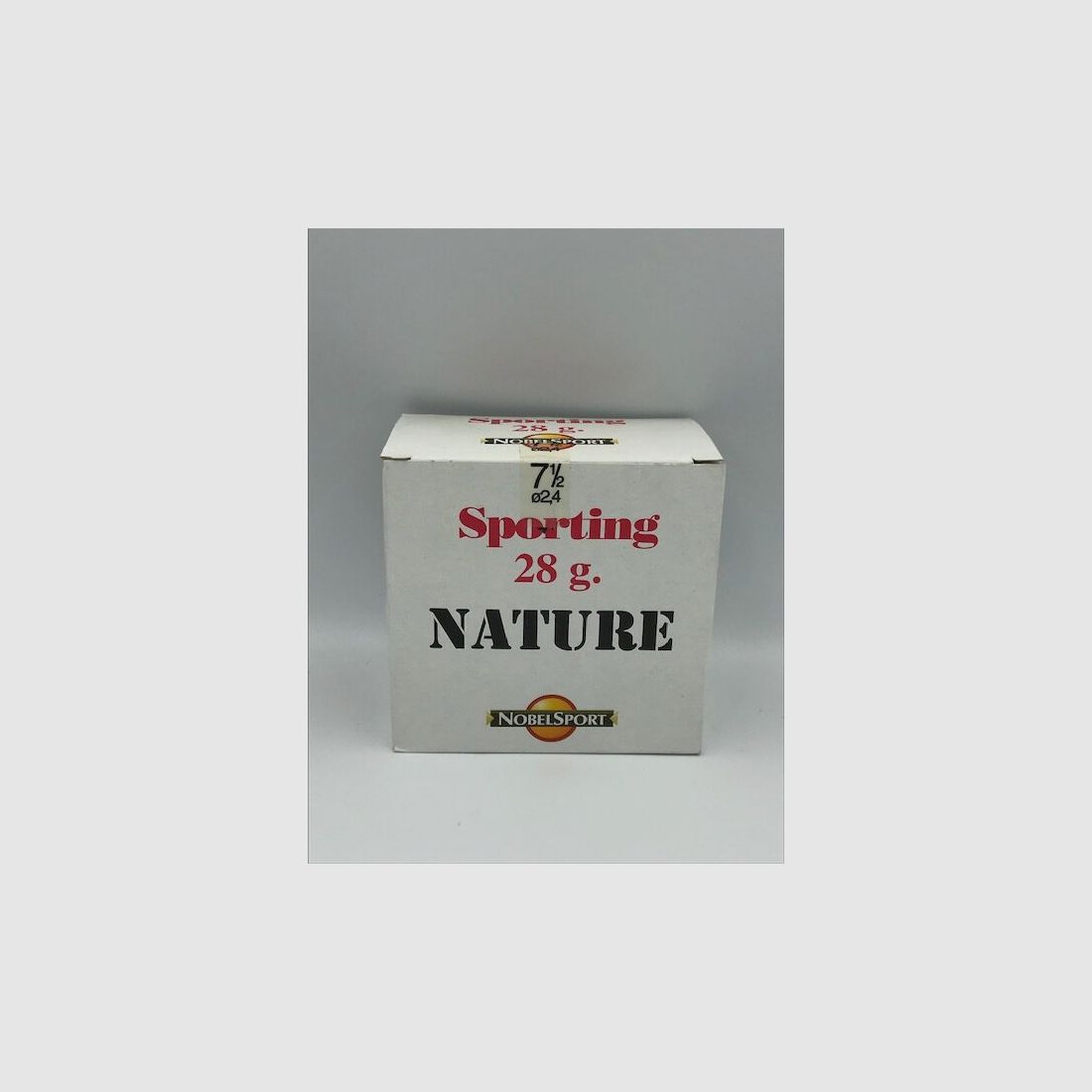 Nobel Sport munitions à plomb Nature calibre 12/70 28g. N° 7.5 Sporting 2.4mm