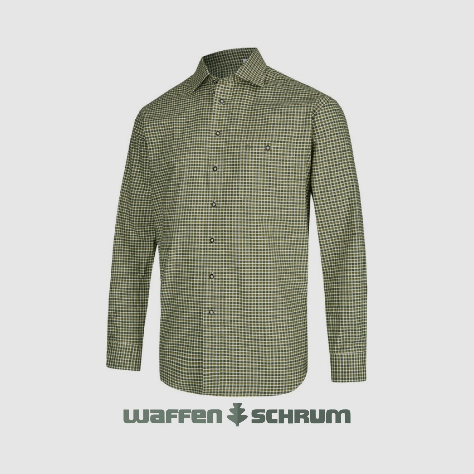 Chemise Böcker Comfort Fit en tissu complet olive