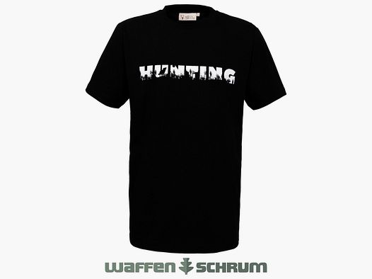 Hubertus T-Shirt Hunting Black