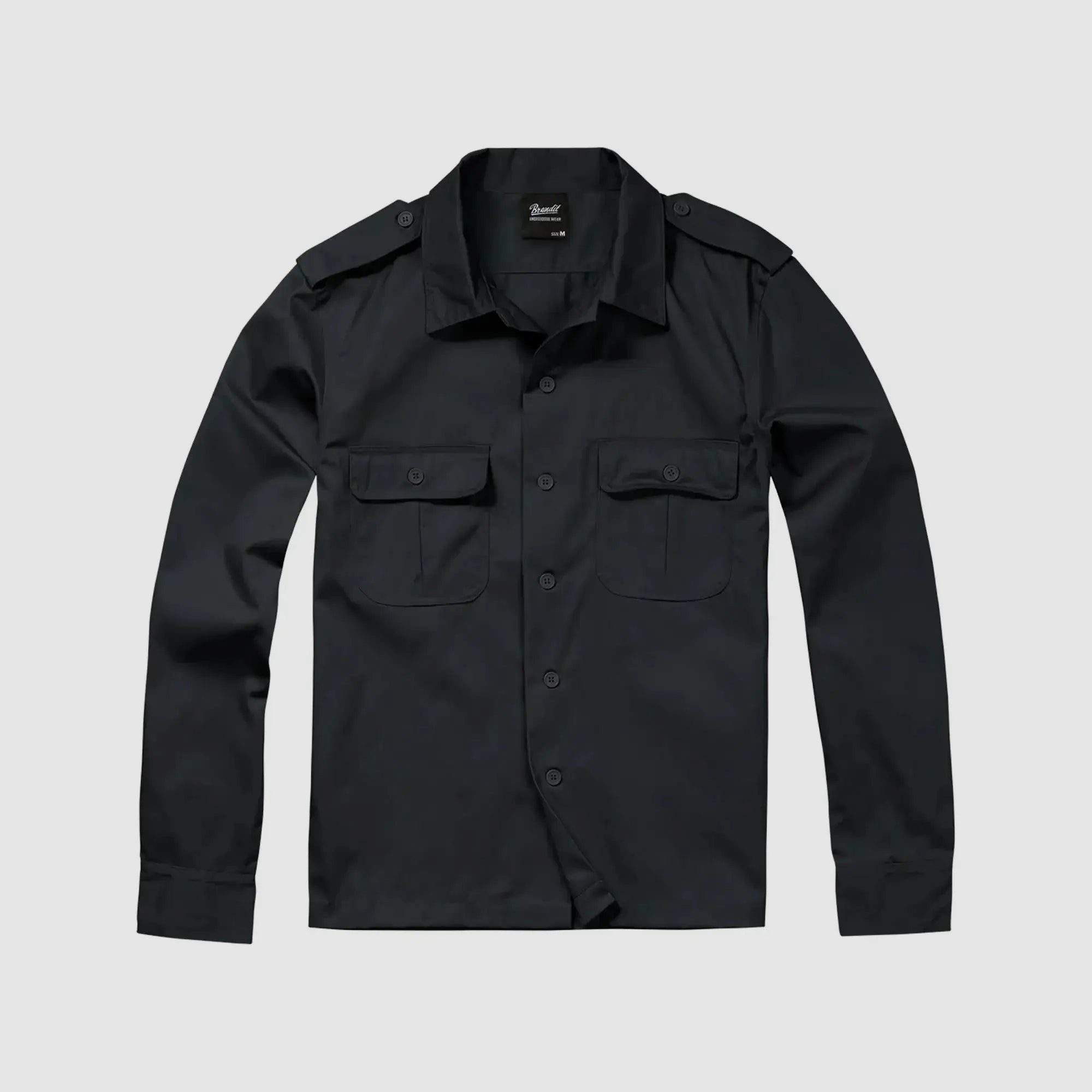 Brandit Brandit US Shirt Long Sleeve - Olive / S Men
