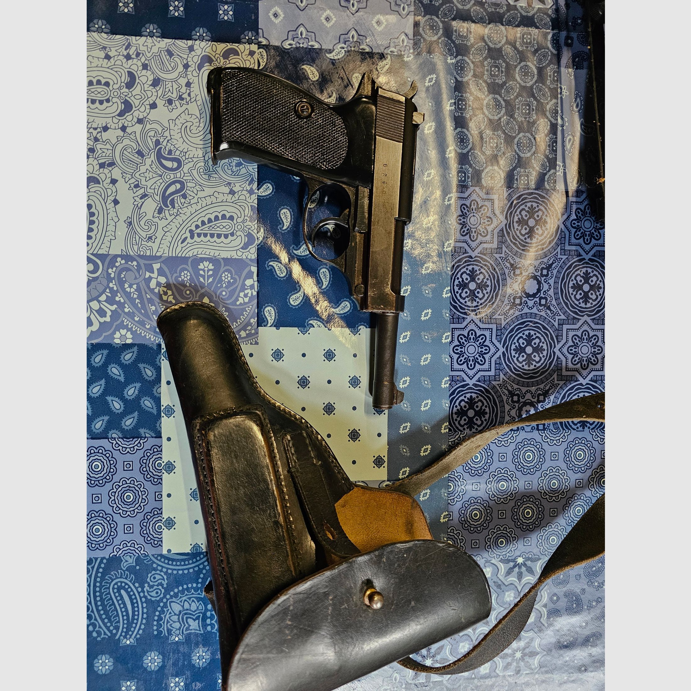 Walther P38 cal 9mm mit Holster und Ersatzmagazinen